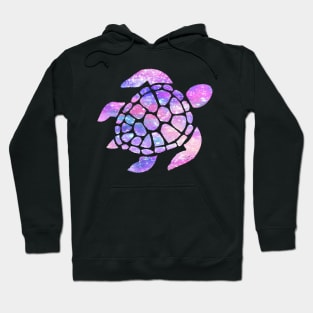 Pastel Pink Purple Galaxy Turtle Hoodie